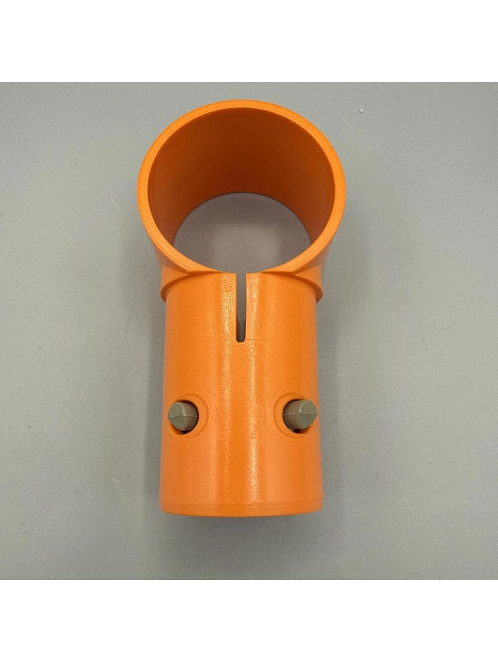 1 Vintage Playskool Pipeworks Orange Gripper Pipe Connector Replacement Parts